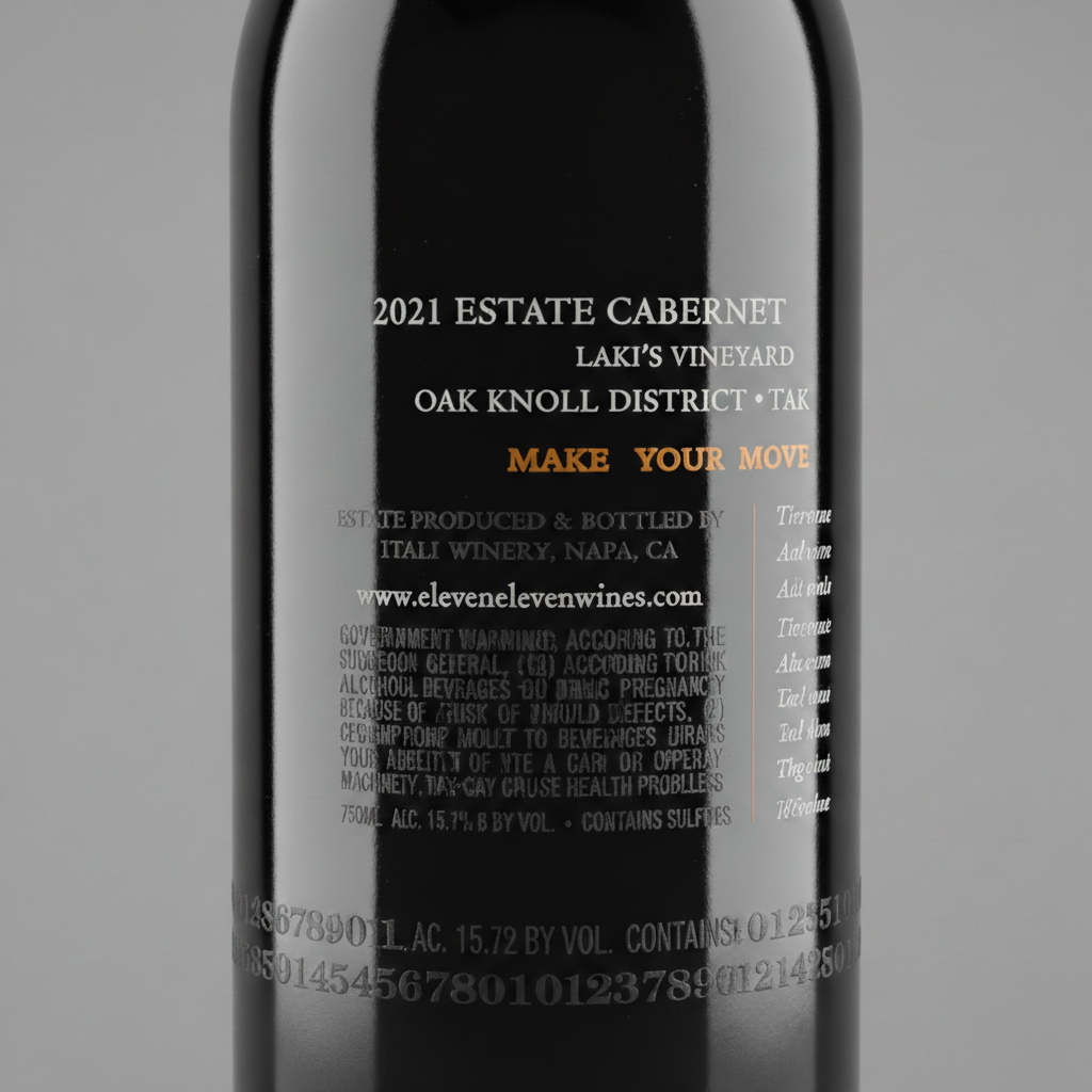 Eleven Eleven Laki's Estate Cabernet Sauvignon 2021（イレブン・イレブン）｜ナパ・ヴァレー 赤ワイン