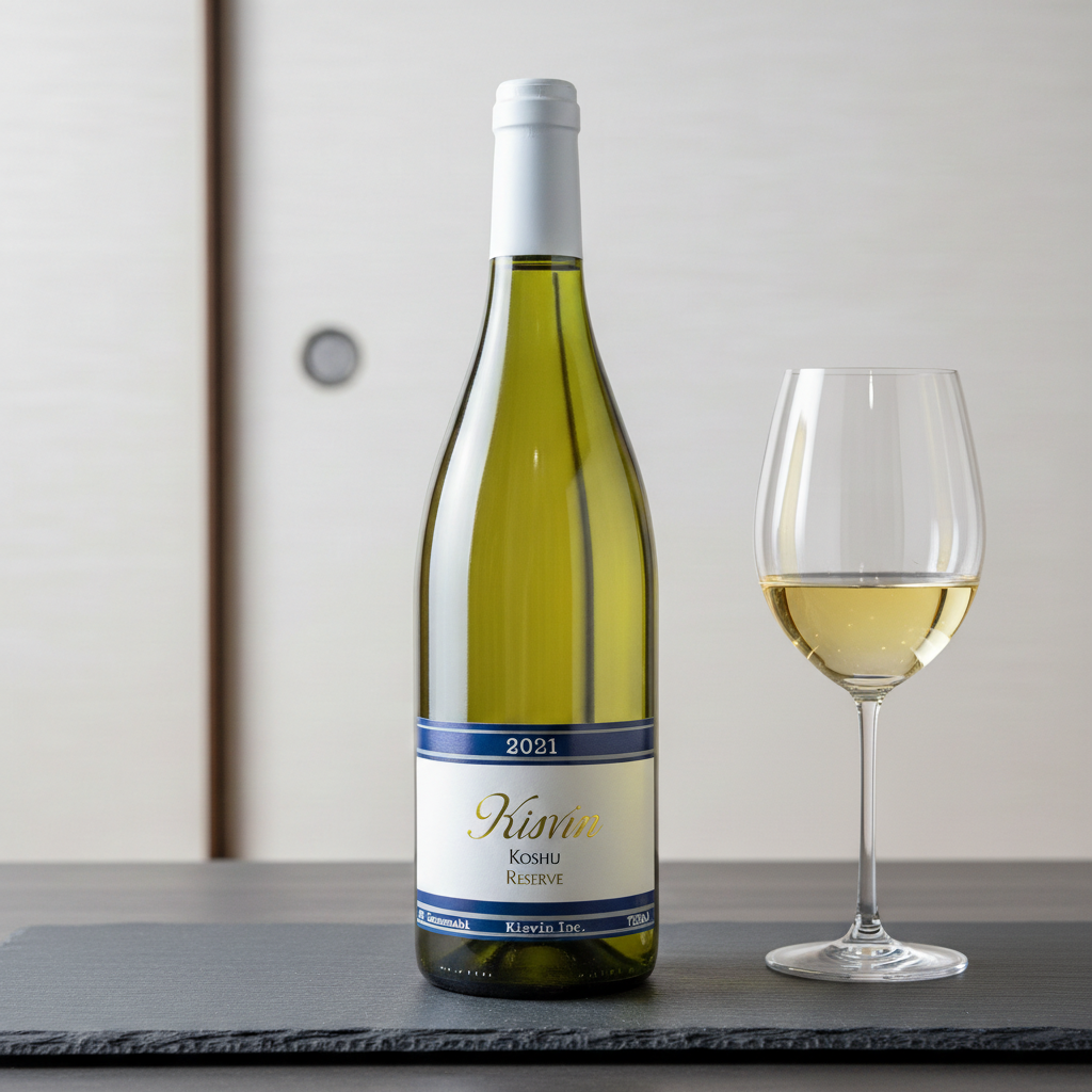 Kisvin Koshu Réserve 2021（キスヴィン・甲州レゼルヴ）｜山梨県産 白ワイン